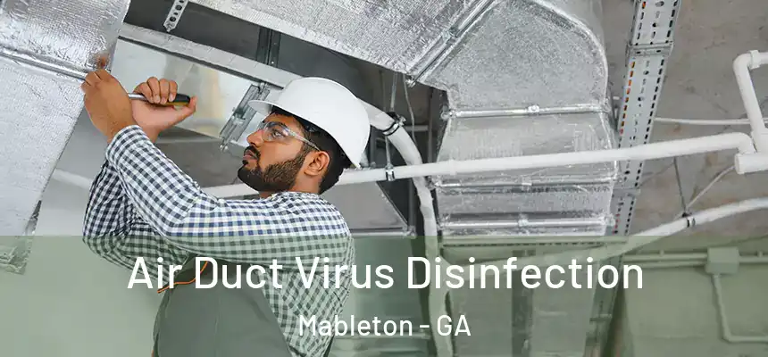  Air Duct Virus Disinfection Mableton - GA