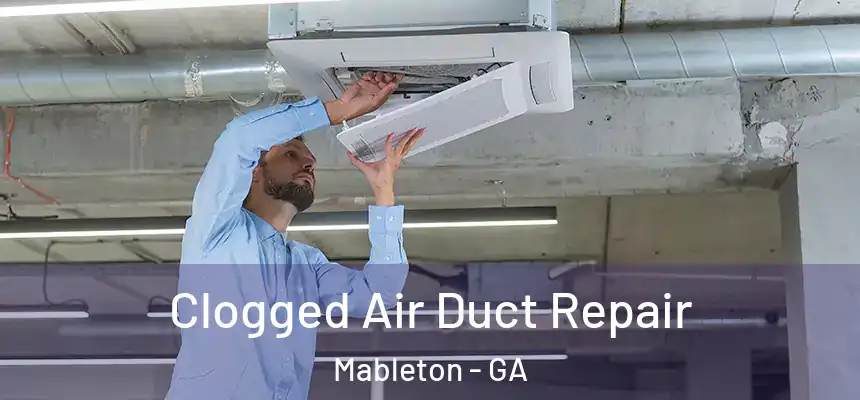  Clogged Air Duct Repair Mableton - GA