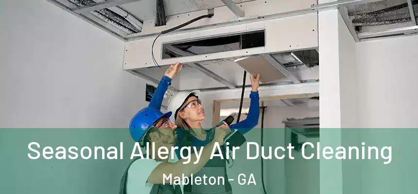  Seasonal Allergy Air Duct Cleaning Mableton - GA